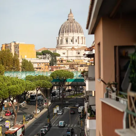 Doppia Con Bagno Privato Vicino Al Vaticano 아파트